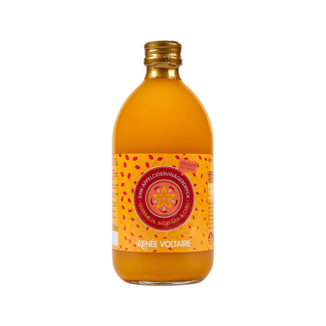 Eplecidereddikdrikk Gurkemeie, Ingefær & Chili ØKO 500ml