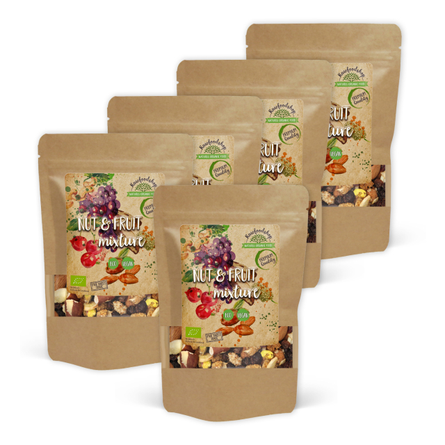 Nøtt & Fruktmiks ØKO 500g x 5 pakker