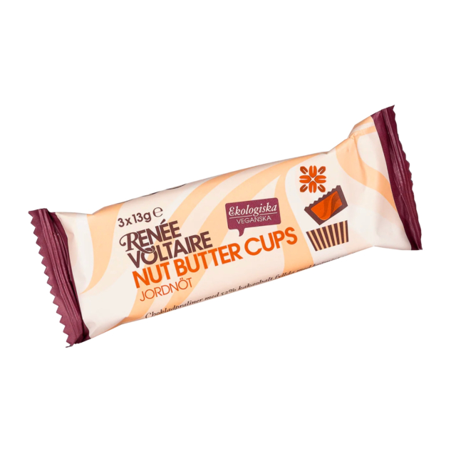Nut Butter Cups Peanøtt ØKO 3x13g