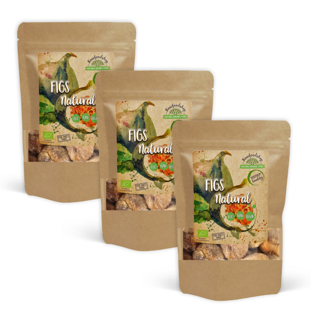 Fiken ØKO 1kg x 3 pakker