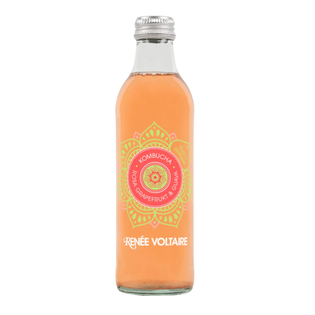 Kombucha Rosa Grapefrukt & Guava ØKO 275ml