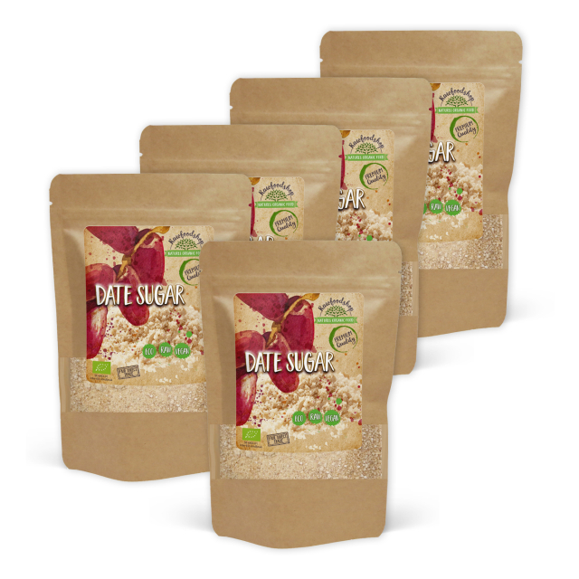 Daddelsukker ØKO 1kg x 5 pakker