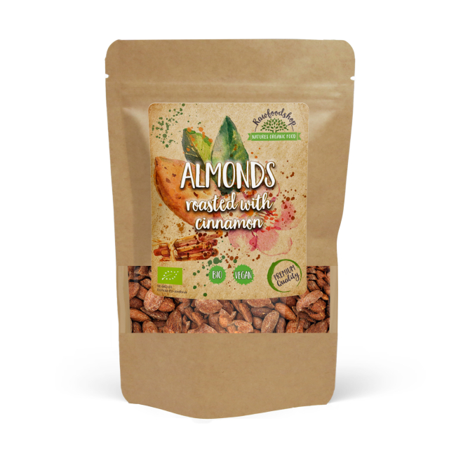 Mandler Ristede med Kanel ØKO 500g