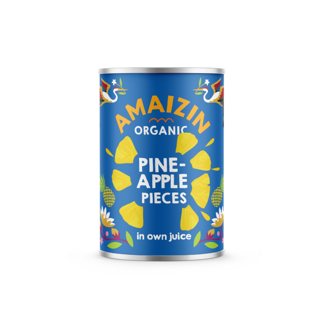Amaizin Ananas i biter ØKO 400 g