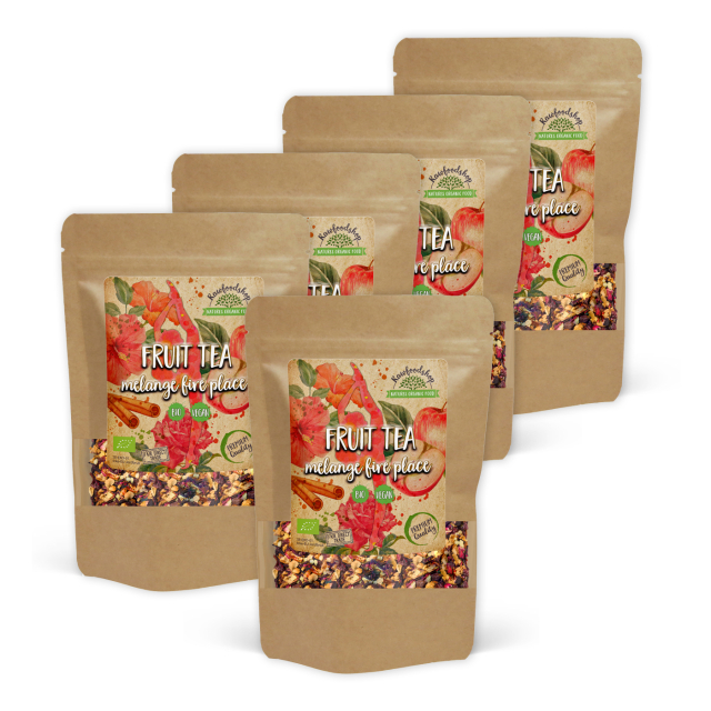 Fruktte Melange Fire Place ØKO 50g x 5 pakker