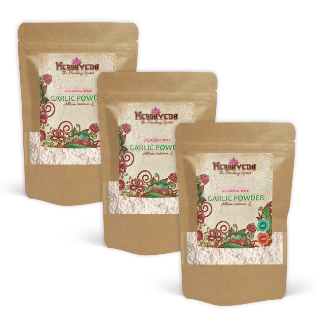 Hvitløkpulver ØKO 50g x 3 pakker