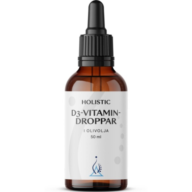 Holistic D3-vitamindråper 50ml