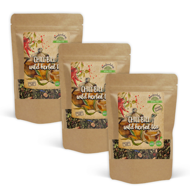 Chill Bill Vill Urtete 100g x 3 pakker