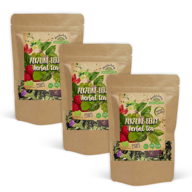 Bær & Urtete ØKO 100g x 3 pakker