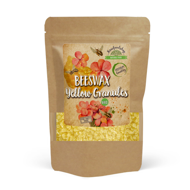Bivoks Gult Granulat Vill 500g