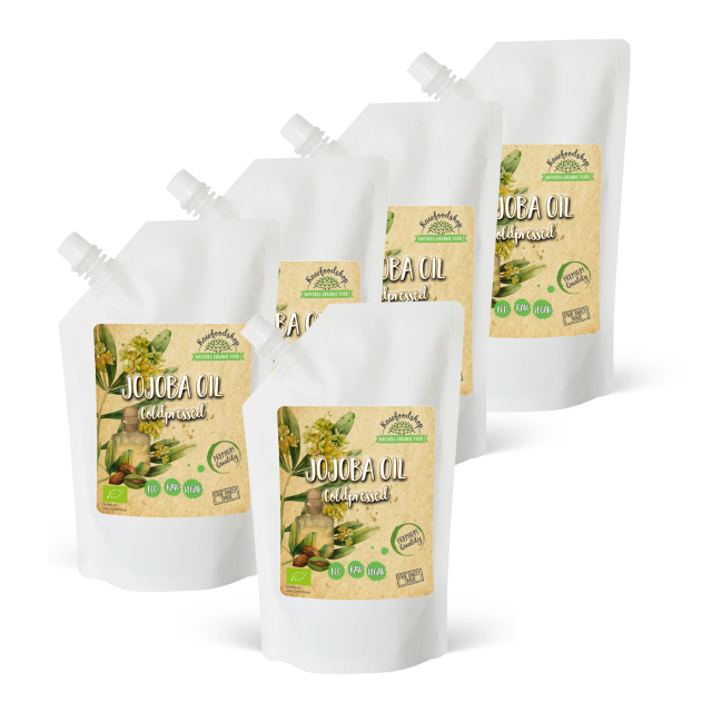 Jojobaolje ØKO 1000ml x 5 pakker