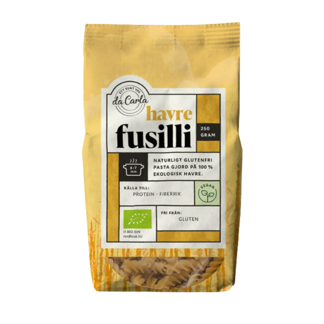Pasta Fusilli Havre ØKO 250g