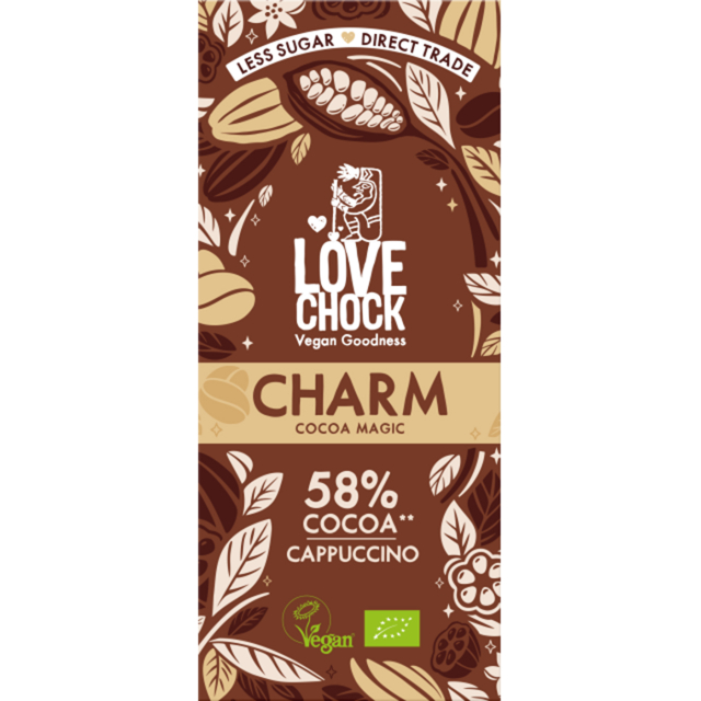 Charm Sjokolade med Cappuccino 58% ØKO 70g
