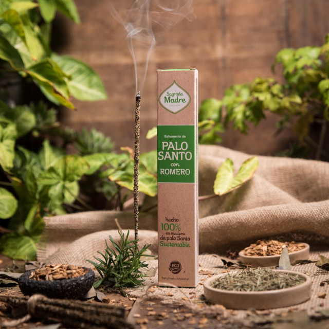 Palo Santo & Rosemary røkelsespinner 8 stk