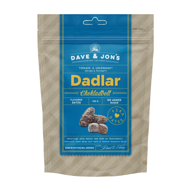 Dadler Sjokoladeboll 125 g