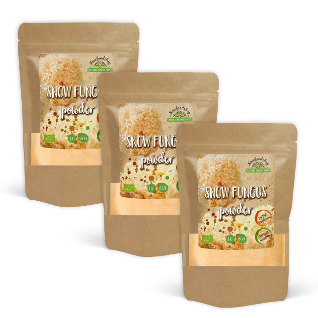 Snow Fungus Pulver ØKO 125g x 3 pakker