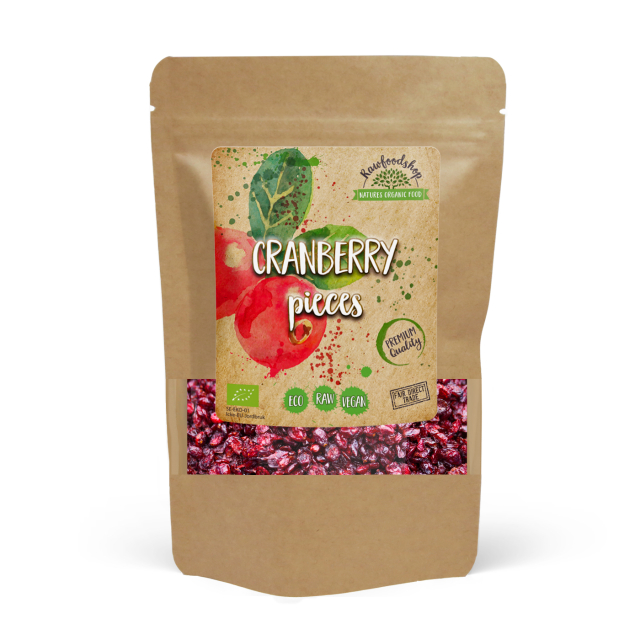 Tranebær i biter ØKO 1kg