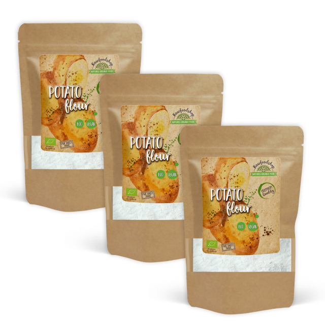 Potetmel ØKO 1kg x 3 pakker