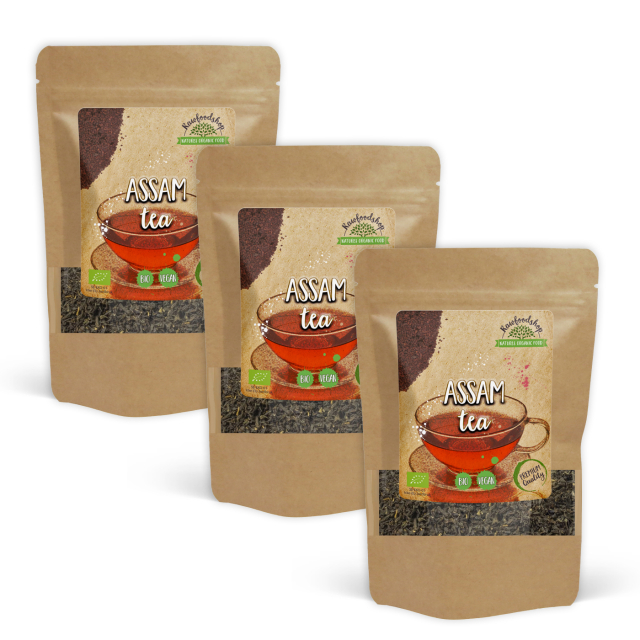 Assam Te ØKO 100g x 3 pakker