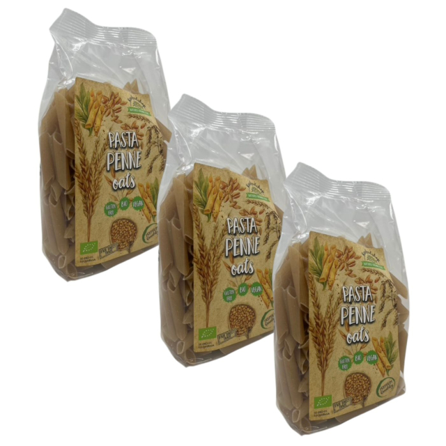 Pasta Havre Penne ØKO 1kg x 3 pakker