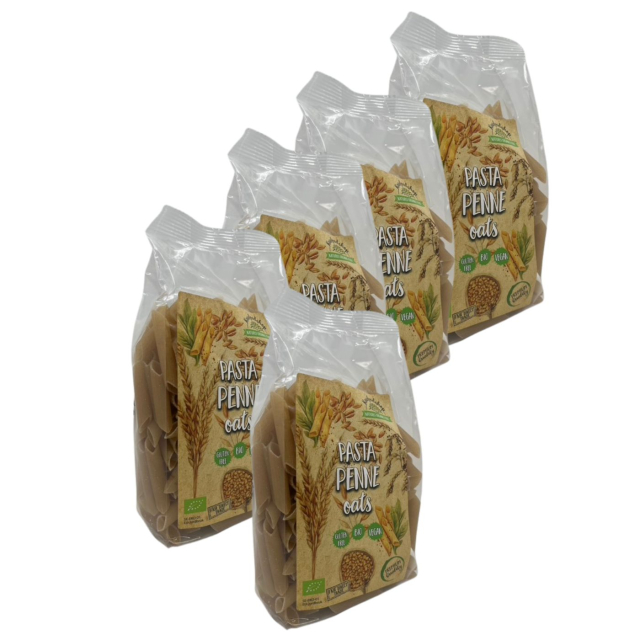 Pasta Havre Penne ØKO 1kg x 5 pakker