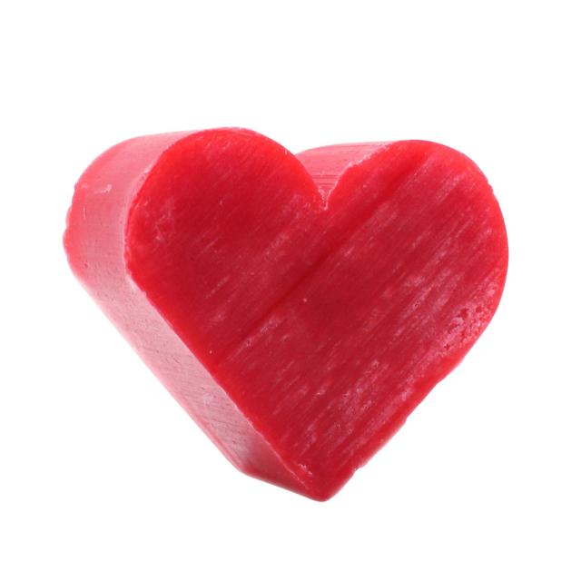 Såpehjerte Bringebær 20g