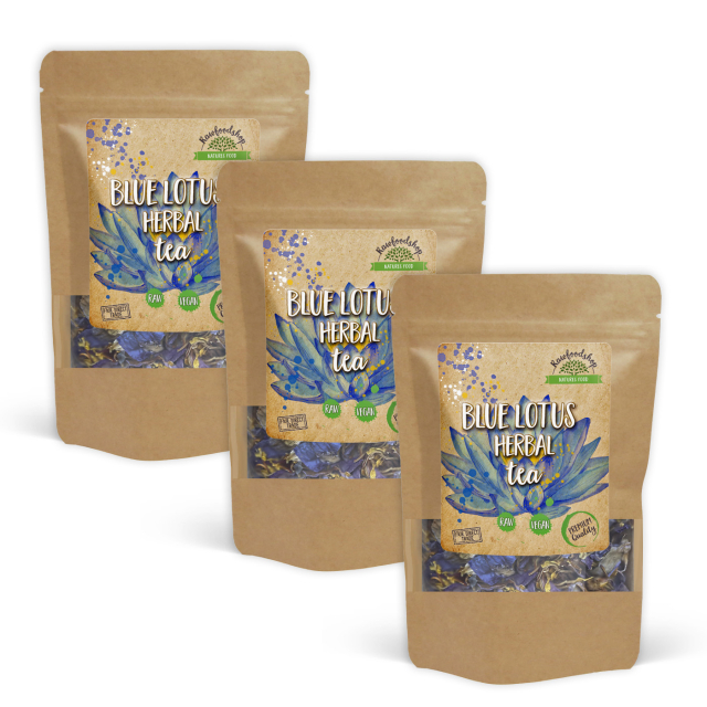 Blå Lotus Urtete 30g x 3 pakker