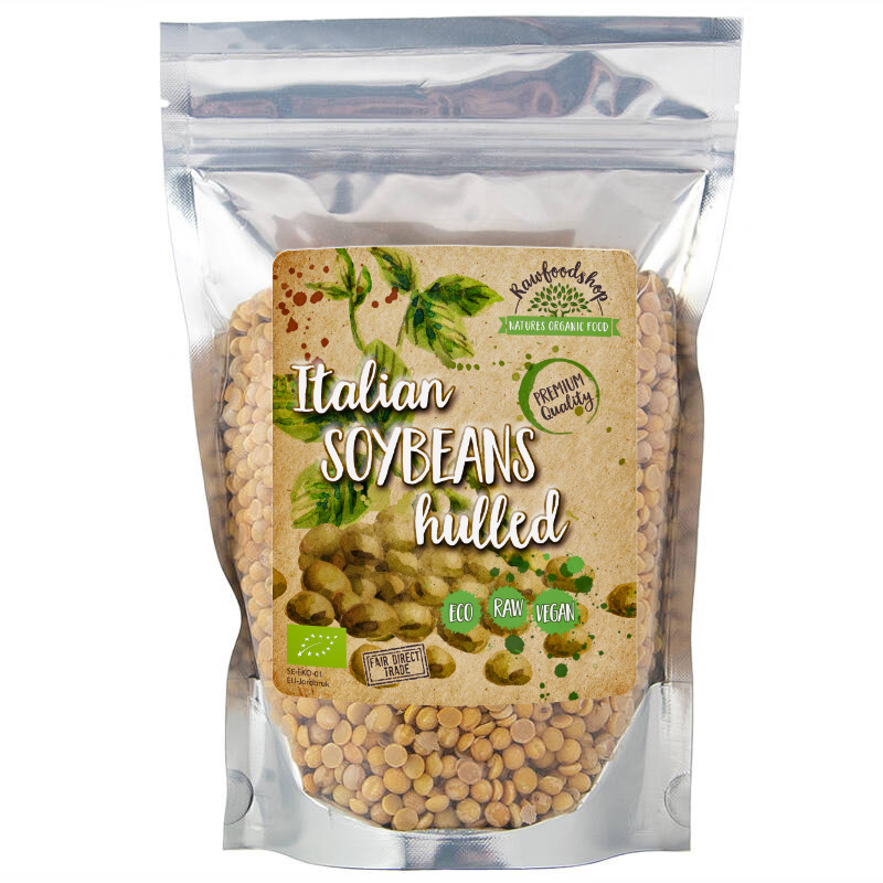 Sojabönor skallet EKO 1kg