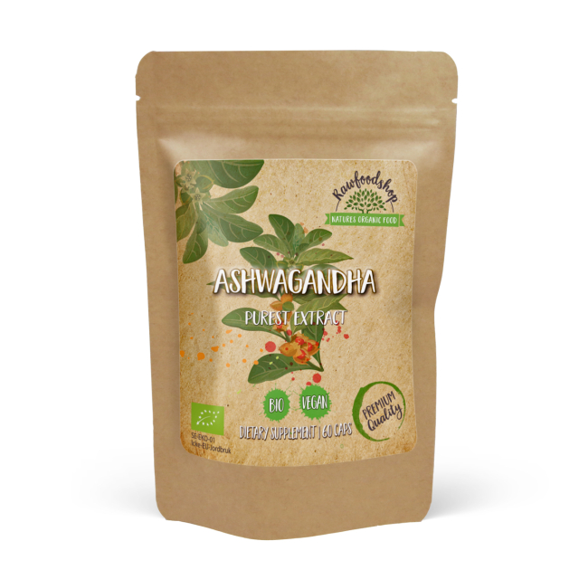Ashwagandha Extract  ØKO 500mg 60 kapsler