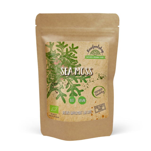 Sea Moss ØKO 500mg 60 kapsler