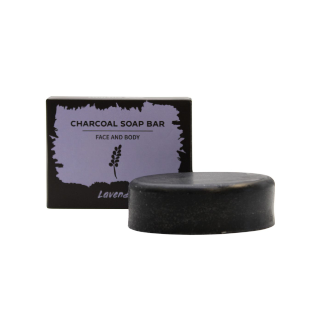 Lavendel Såpe Aktivt Kull 85g