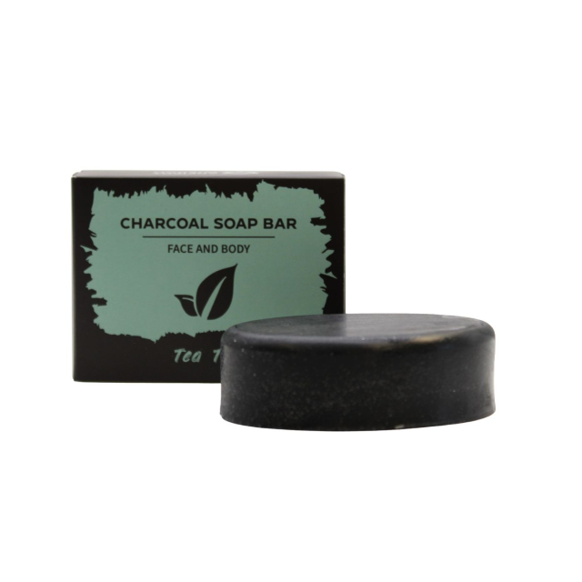 Tea Tree Såpe Aktivt Kull 85g