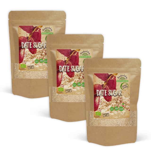 Daddelsukker ØKO 500g x 3 pakker