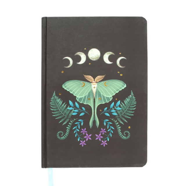 Luna Moth Notisbok A5