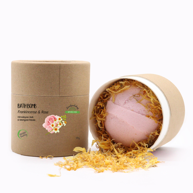 Badebombe Røkelse & Rose 170g