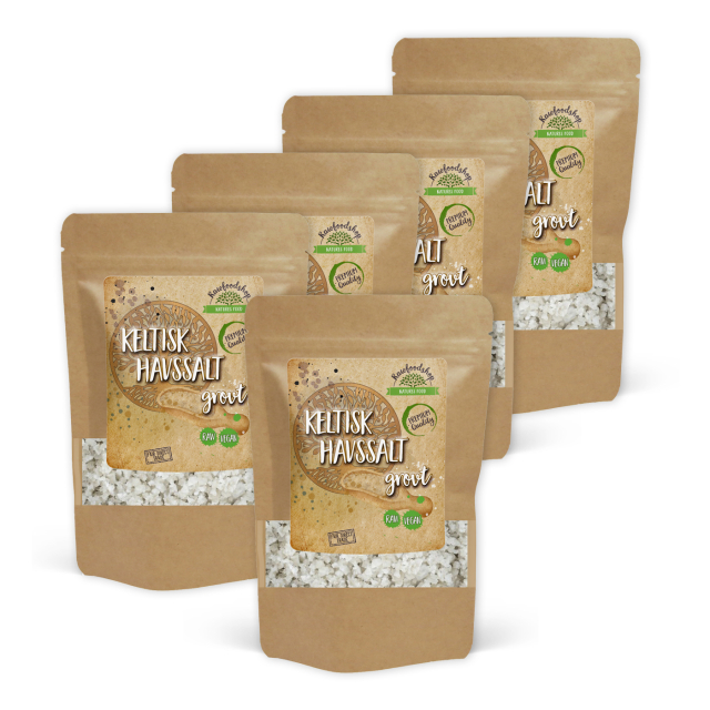 Celtic Havsalt Grovt 500g x 5 pakker