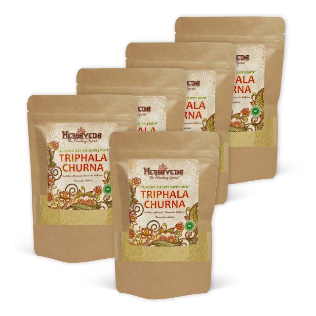 Triphala Churna ØKO 125g x 5 pakker