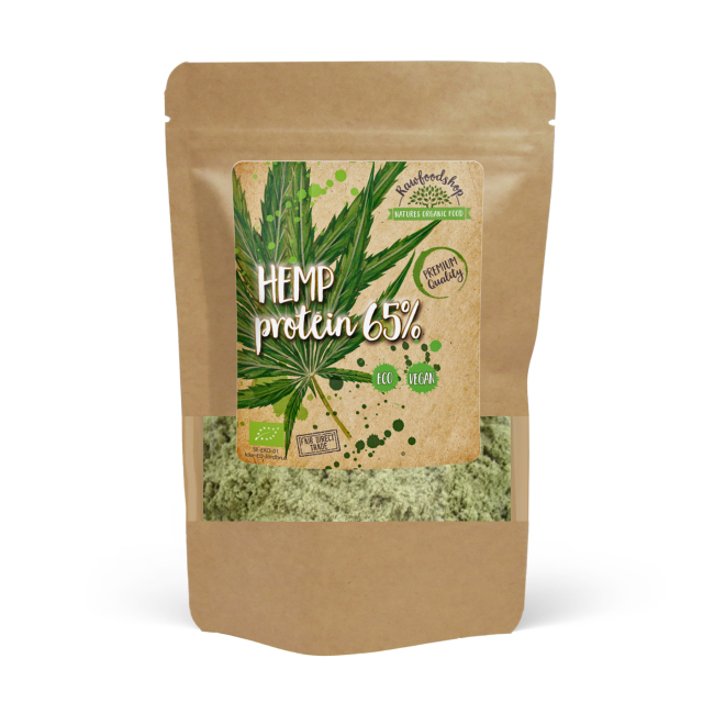 Hampprotein 65% ØKO 1kg