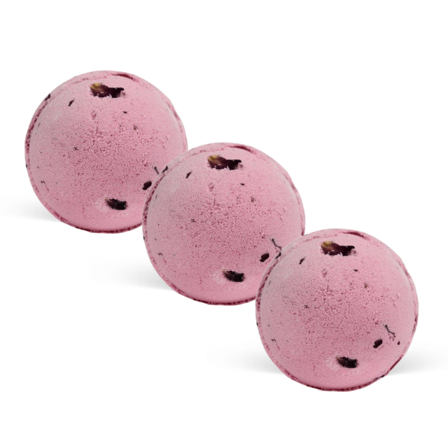 Badebombe Rose & Petals 180g x 3 stk