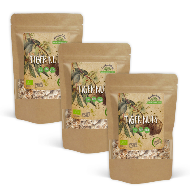 Tigernøtter ØKO 1kg x 3 pakker