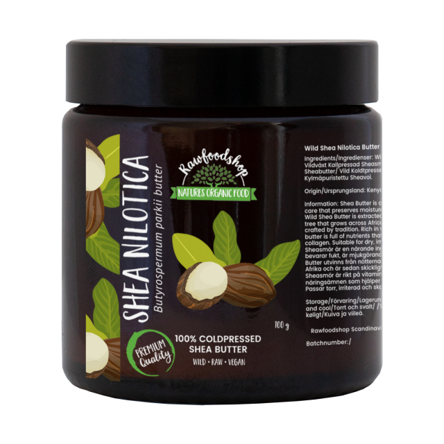 Sheasmør Nilotica Vill 100g