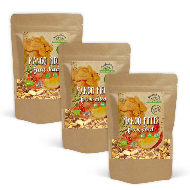 Mango Frysetørket ØKO 50g x 3 pakker
