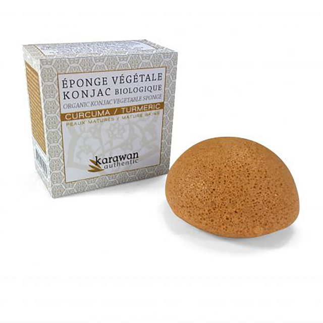 ØKO Konjac Sopp beriket med Gurkemeie