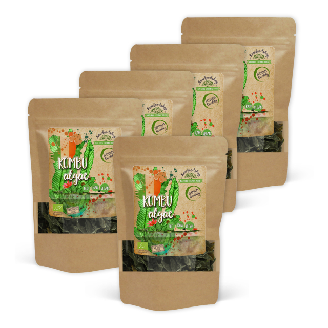 Kombu Alger ØKO 125g x 5 pakker