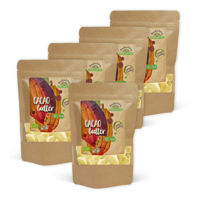 Kakaosmør ØKO 250g x 5 pakker