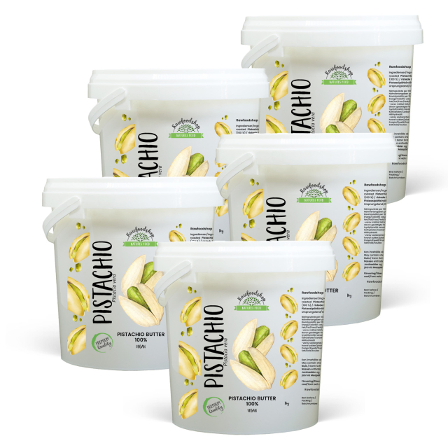 Pistasjsmør 1kg x 5 bokser