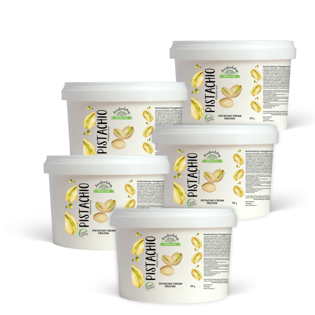 Pistasjkrem Protein 500g x 5 bokser