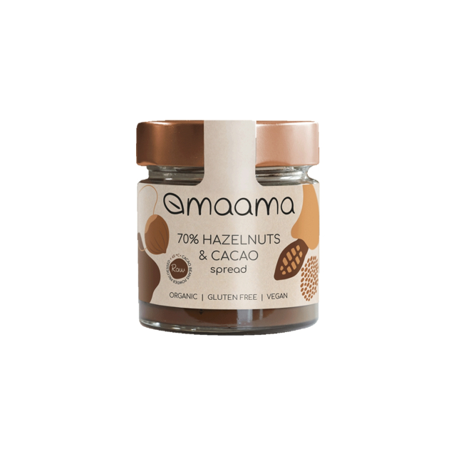 Kakao & Hasselnøttkrem 70% ØKO 200g