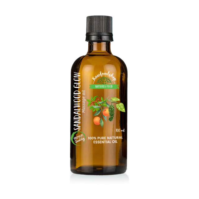 Sandalwood Glow Massajeolje 100ml