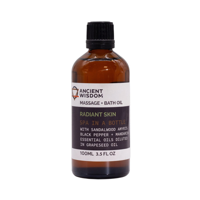 Sandalwood Glow Massajeolje 100ml